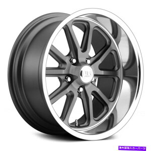 zC[@4{Zbg U.S. Mags U111 Rambler 1PCzC[15x7i1A5x114.3jGunmetal RimsZbg4 U.S. Mags U111 RAMBLER 1PC Wheels 15x7 (1, 5x114.3) Gunmetal Rims Set of 4