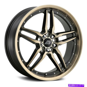 �z�C�[���@4�{�Z�b�g �}�b�n�p�t�H�[�}���XMP57�z�C�[��18x8�i42�A5x112�A72.56�j4�̃u���b�N�����Z�b�g MACH Performance MP57 Wheels 18x8 (42, 5x112, 72.56) Black Rims Set of 4�y���s�A���i�z