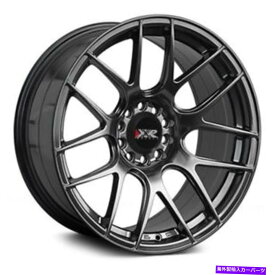 ホイール　4本セット xxr 530ホイール15x8.3（0、4x100、73.1）4のブラックリムセット XXR 530 Wheels 15x8.3 (0, 4x100, 73.1) Black Rims Set of 4