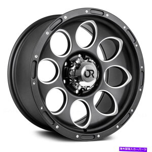 �z�C�[���@4�{�Z�b�g RTX Blast II�z�C�[��17x9�i15�A5x127�A71.5�j4�̃u���b�N�����Z�b�g RTX BLAST II Wheels 17x9 (15, 5x127, 71.5) Black Rims Set of 4
