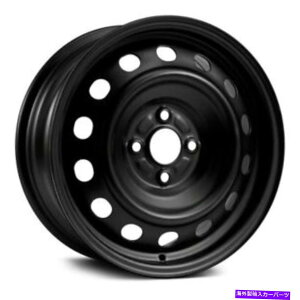 zC[@4{Zbg RT 15 "X`[zC[4OX40861zC[15x6i45A4x100j4̃ubNZbg RT 15" STEEL WHEEL 4 LUG X40861 Wheels 15x6 (45, 4x100) Black Rims Set of 4