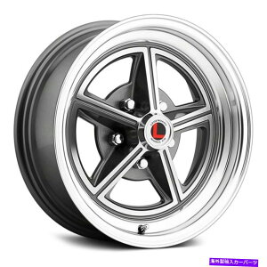 zC[@4{Zbg `̃}OX^[IIzC[15x7i7A5x114.3A72.3j4̃`R[Zbg Legendary MAGSTAR II Wheels 15x7 (7, 5x114.3, 72.3) Charcoal Rims Set of 4