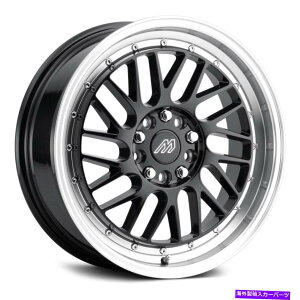 zC[@4{Zbg }bnptH[}XMP42zC[17x7.5i40A5x114.3A72.56j4̃ubNZbg MACH Performance MP42 Wheels 17x7.5 (40, 5x114.3, 72.56) Black Rims Set of 4