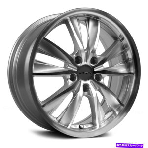 �z�C�[���@4�{�Z�b�g RTX�c�C�X�g�z�C�[��17x7�i40�A5x114.3�A73.1�j4�̃V���o�[�����Z�b�g RTX TWIST Wheels 17x7 (40, 5x114.3, 73.1) Silver Rims Set of 4�y���s�A���i�z