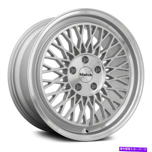 zC[@4{Zbg Klutch SL1zC[15x8.5i20A4x100A73.1j4̃Vo[Zbg Klutch SL1 Wheels 15x8.5 (20, 4x100, 73.1) Silver Rims Set of 4