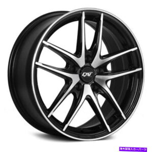 zC[@4{Zbg Dai Alloys DW100_zC[15x6.5i40A4x100A54.1j4̃ubNZbg DAI Alloys DW100 APEX Wheels 15x6.5 (40, 4x100, 54.1) Black Rims Set of 4