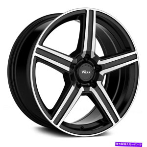 zC[@4{Zbg Voxx ComozC[15x6.5i40A5x114.3A73.1j4̃ubNZbg Voxx COMO Wheels 15x6.5 (40, 5x114.3, 73.1) Black Rims Set of 4