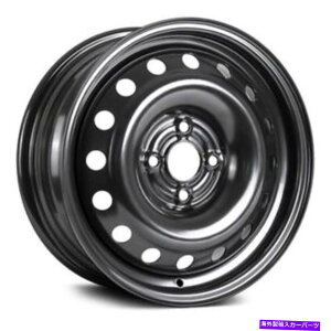 zC[@4{Zbg RT 15 "X`[zC[4OX99123NzC[15x6i45A4x100j4̃ubNZbg RT 15" STEEL WHEEL 4 LUG X99123N Wheels 15x6 (45, 4x100) Black Rims Set of 4