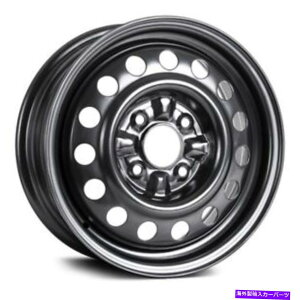 zC[@4{Zbg RT 15 "X`[zC[4OX99103NzC[15x6i45A4x114.3j4̃ubNZbg RT 15" STEEL WHEEL 4 LUG X99103N Wheels 15x6 (45, 4x114.3) Black Rims Set of 4