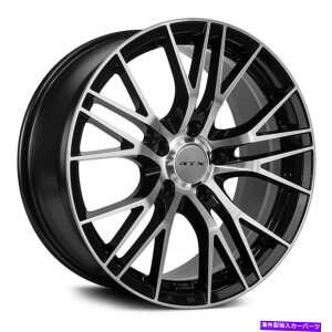 �z�C�[���@4�{�Z�b�g rtx���_�z�C�[��17x7.5�i40�A5x114.3�A73.1�j4�̃u���b�N�����Z�b�g RTX VERTEX Wheels 17x7.5 (40, 5x114.3, 73.1) Black Rims Set of 4�y���s�A���i�z