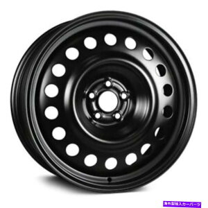 zC[@4{Zbg RT 18 "X`[zC[5OX48500zC[18x7.5i42A5x100j4̃ubNZbg RT 18" STEEL WHEEL 5 LUG X48500 Wheels 18x7.5 (42, 5x100) Black Rims Set of 4