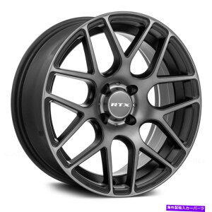 �z�C�[���@4�{�Z�b�g RTX ENVY�z�C�[��17x7.5�i38�A5x114.3�A73.1�j4�̃u���b�N�����Z�b�g RTX ENVY Wheels 17x7.5 (38, 5x114.3, 73.1) Black Rims Set of 4�y���s�A���i�z