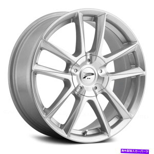 �z�C�[���@4�{�Z�b�g �v���`�i436S�W�F�~�j�z�C�[��17x7.5�i35�A5x114.3�A72.62�j4�̃V���o�[�����Z�b�g Platinum 436S GEMINI Wheels 17x7.5 (35, 5x114.3, 72.62) Silver Rims Set of 4