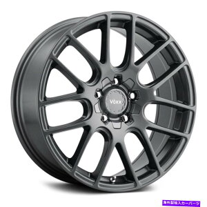 �z�C�[���@4�{�Z�b�g Voxx orso�z�C�[��17x8�i40�A5x114.3�A73.1�j4�̃K�����^�������Z�b�g Voxx ORSO Wheels 17x8 (40, 5x114.3, 73.1) Gunmetal Rims Set of 4