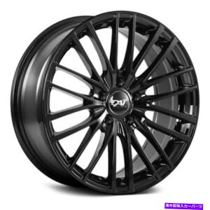 �z�C�[���@4�{�Z�b�g Dai Alloys DW101�R�X���X�z�C�[��16x7�i40�A5x114.3�A67.1�j4�̃u���b�N�����Z�b�g DAI Alloys DW101 COSMOS Wheels 16x7 (40, 5x114.3, 67.1) Black Rims Set of 4�y���s�A���i�z
