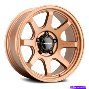zC[@4{Zbg rW351t[zC[16x8i0A6x139.7A110j4̃uYZbg Vision 351 FLOW Wheels 16x8 (0, 6x139.7, 110) Bronze Rims Set of 4