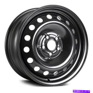 zC[@4{Zbg RT 16 "X`[zC[5OX99121NzC[16x6.5i44A5x100j4̃ubNZbg RT 16" STEEL WHEEL 5 LUG X99121N Wheels 16x6.5 (44, 5x100) Black Rims Set of 4