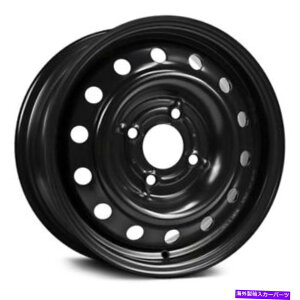 zC[@4{Zbg RT 14 "X`[zC[4OX99117NzC[14x5.5i52A4x108j4̃ubNZbg RT 14" STEEL WHEEL 4 LUG X99117N Wheels 14x5.5 (52, 4x108) Black Rims Set of 4