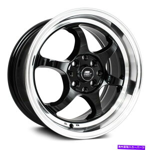 zC[@4{Zbg MST MT39zC[16x7i30A4x100A73.1j4̃ubNZbg MST MT39 Wheels 16x7 (30, 4x100, 73.1) Black Rims Set of 4