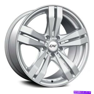 �z�C�[���@4�{�Z�b�g Dai Alloys DW34�^�[�Q�b�g�z�C�[��17x7.5�i42�A5x114.3�A67.1�j4�̃V���o�[�����Z�b�g DAI Alloys DW34 TARGET Wheels 17x7.5 (42, 5x114.3, 67.1) Silver Rims Set of 4