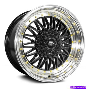 zC[@4{Zbg MST MT13zC[15x8i20A4x108A73.1j4̃ubNZbg MST MT13 Wheels 15x8 (20, 4x108, 73.1) Black Rims Set of 4
