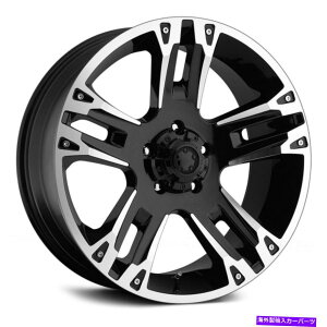 �z�C�[���@4�{�Z�b�g Ultra 235b MaverickWheels16x8�i10�A5x139.7�A106.5�j4�̃u���b�N�����Z�b�g Ultra 235B MAVERICK Wheels 16x8 (10, 5x139.7, 106.5) Black Rims Set of 4�y���s�A���i�z