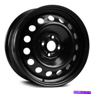 zC[@4{Zbg RT 16 "X`[zC[4OX99149NzC[16x6.5i42A4x100j4̃ubNZbg RT 16" STEEL WHEEL 4 LUG X99149N Wheels 16x6.5 (42, 4x100) Black Rims Set of 4