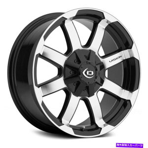 �z�C�[���@4�{�Z�b�g Vision 413 Valor Wheels 16x6.5�i45�A5x160�A65.1�j4�̃u���b�N�����Z�b�g Vision 413 VALOR Wheels 16x6.5 (45, 5x160, 65.1) Black Rims Set of 4�y���s�A���i�z