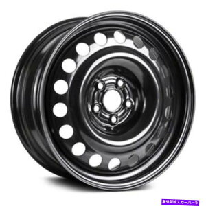 zC[@4{Zbg RT 17 "X`[zC[5OX47505zC[17x7i42A5x105j4̃ubNZbg RT 17" STEEL WHEEL 5 LUG X47505 Wheels 17x7 (42, 5x105) Black Rims Set of 4