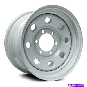 zC[@4{Zbg RT 15 "X`[zC[6OX99120NzC[15x7i10A6x139.7j4̃O[Zbg RT 15" STEEL WHEEL 6 LUG X99120N Wheels 15x7 (10, 6x139.7) Gray Rims Set of 4