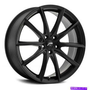 �z�C�[���@4�{�Z�b�g �v���`�i435SB�t���b�N�X�z�C�[��18x8�i40�A5x112�A66.56�j4�̃u���b�N�����Z�b�g Platinum 435SB FLUX Wheels 18x8 (40, 5x112, 66.56) Black Rims Set of 4�y���s�A���i�z