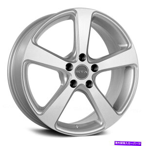�z�C�[���@4�{�Z�b�g RTX�}���`�z�C�[��17x7�i42�A5x114.3�A73.1�j4�̃V���o�[�����Z�b�g RTX MULTI Wheels 17x7 (42, 5x114.3, 73.1) Silver Rims Set of 4