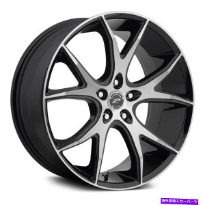 zC[@4{Zbg Platinum 419ÚA419UnC[18x8i40A5x114.3A72.62j4̃ubNZbg Platinum 419U RECLUSE Wheels 18x8 (40, 5x114.3, 72.62) Black Rims Set of 4