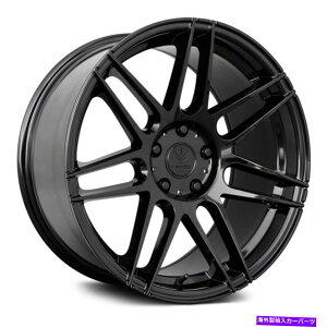 �z�C�[���@4�{�Z�b�g Verde V21���˃z�C�[��17x8.5�i40�A5x112�A66.6�j4�̃u���b�N�����Z�b�g Verde V21 REFLEX Wheels 17x8.5 (40, 5x112, 66.6) Black Rims Set of 4