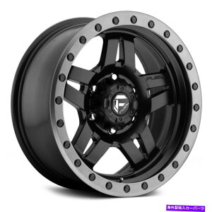 zC[@4{Zbg RD557 ANZA 1PCzC[15x8i-18A5x114.3A72.56j4̃ubNZbg Fuel D557 ANZA 1PC Wheels 15x8 (-18, 5x114.3, 72.56) Black Rims Set of 4