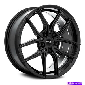 �z�C�[���@4�{�Z�b�g RTX SW05�z�C�[��18x8�i42�A5x114.3�A73.1�j4�̃u���b�N�����Z�b�g RTX SW05 Wheels 18x8 (42, 5x114.3, 73.1) Black Rims Set of 4�y���s�A���i�z