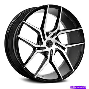 zC[@4{Zbg 2craveԍ51zC[18x8i35A5x114.3A72.56j4̃ubNZbg 2Crave NUMBER 51 Wheels 18x8 (35, 5x114.3, 72.56) Black Rims Set of 4