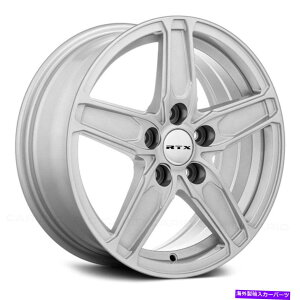 �z�C�[���@4�{�Z�b�g RTX�t���X�g�z�C�[��18x8�i38�A5x114.3�A60.1�j4�̃V���o�[�����Z�b�g RTX FROST Wheels 18x8 (38, 5x114.3, 60.1) Silver Rims Set of 4