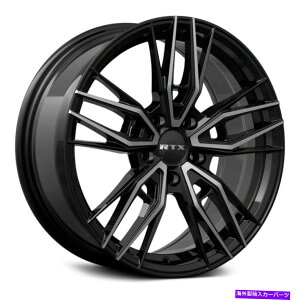 �z�C�[���@4�{�Z�b�g rtx scepter�z�C�[��17x7.5�i40�A5x114.3�A73.1�j4�̃u���b�N�����Z�b�g RTX SCEPTER Wheels 17x7.5 (40, 5x114.3, 73.1) Black Rims Set of 4�y���s�A���i�z