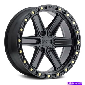 �z�C�[���@4�{�Z�b�g �u���b�N�T�C�̃w���_�[�\���z�C�[��17x9�i12�A6x132�A74.5�j4�̃u���b�N�����Z�b�g Black Rhino HENDERSON Wheels 17x9 (12, 6x132, 74.5) Black Rims Set of 4