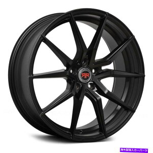 �z�C�[���@4�{�Z�b�g Revolution Racing RR16�z�C�[��17x7�i40�A5x114.3�A73.1�j4�̃u���b�N�����Z�b�g Revolution Racing RR16 Wheels 17x7 (40, 5x114.3, 73.1) Black Rims Set of 4