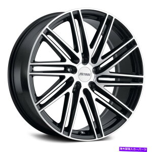 zC[@4{Zbg K\P1CzC[18x8i40A5x110A72.1j4̃ubNZbg Petrol P1C Wheels 18x8 (40, 5x110, 72.1) Black Rims Set of 4