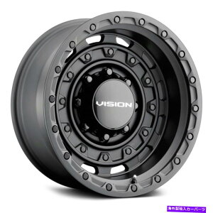 �z�C�[���@4�{�Z�b�g Vision 403��p�z�C�[��17x10�i-25�A8x170�A125.2�j4�̃u���b�N�����Z�b�g Vision 403 TACTICAL Wheels 17x10 (-25, 8x170, 125.2) Black Rims Set of 4�y���s�A���i�z