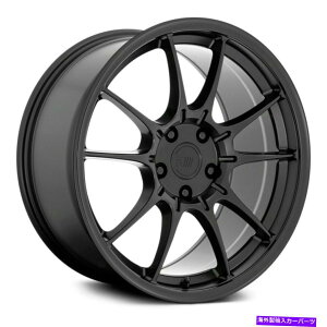 �z�C�[���@4�{�Z�b�g Motegi Racing MR152 SS5�z�C�[��18x9.5�i40�A5x114.3�A72.56�j4�̃u���b�N�����Z�b�g Motegi Racing MR152 SS5 Wheels 18x9.5 (40, 5x114.3, 72.56) Black Rims Set of 4