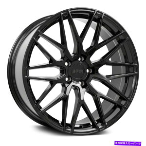 �z�C�[���@4�{�Z�b�g F1R F103�z�C�[��18x8.5�i42�A5x112�A73.1�j4�̃u���b�N�����Z�b�g F1R F103 Wheels 18x8.5 (42, 5x112, 73.1) Black Rims Set of 4