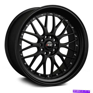 �z�C�[���@4�{�Z�b�g xxr 521�z�C�[��18x10�i25�A5x114.3�A73.1�j4�̃u���b�N�����Z�b�g XXR 521 Wheels 18x10 (25, 5x114.3, 73.1) Black Rims Set of 4