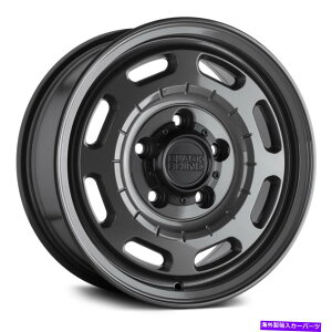 �z�C�[���@4�{�Z�b�g Black Rhino Bandolier Wheels 17x8�i45�A6x130�A84.1�jGunmetal Rims�Z�b�g4 Black Rhino BANDOLIER Wheels 17x8 (45, 6x130, 84.1) Gunmetal Rims Set of 4