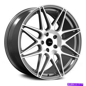 ホイール 4本セット Advanti Racing Classe Wheels20x10(45、5x112、66.6)Gunmetal Rimsセット4 Advanti Racing CLASSE Wheels 20x10 (45, 5x112, 66.6) Gunmetal Rims Set of 4