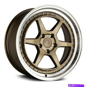 zC[@4{Zbg Aodhan DS09zC[18x10.5i15A5x114.3A73.1j4̃uYZbg Aodhan DS09 Wheels 18x10.5 (15, 5x114.3, 73.1) Bronze Rims Set of 4