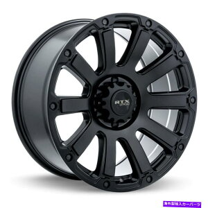 �z�C�[���@4�{�Z�b�g RTX PANZER�z�C�[��18x9�i10�A6x139.7�A78.1�j4�̃u���b�N�����Z�b�g RTX PANZER Wheels 18x9 (10, 6x139.7, 78.1) Black Rims Set of 4�y���s�A���i�z